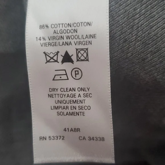 FRENCH CONNECTION GRAY BUTTON DOWN TOP - Picture 9 of 9